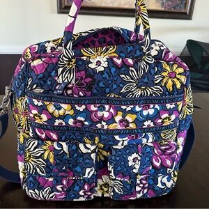 Vera Bradley Grand Traveler Tote in African Violet
